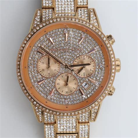 Ritz pave watch